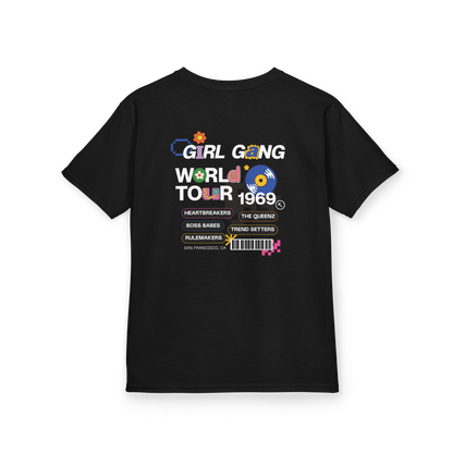 Girl Gand World Tour Kids Tee
