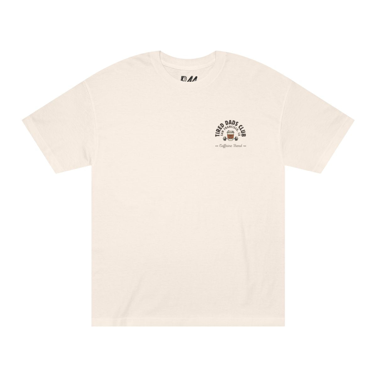 Tired Dads Club Caffeine Fiend Tee