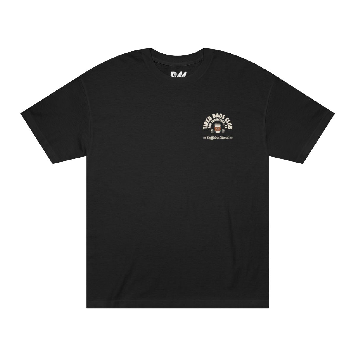 Tired Dads Club Caffeine Fiend Tee